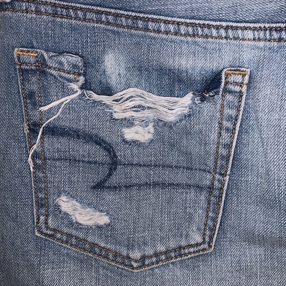 American eagle 🦅 distressed jean skirt - Picture 5 of 6